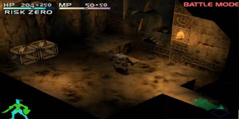 ashley exploring a ruin