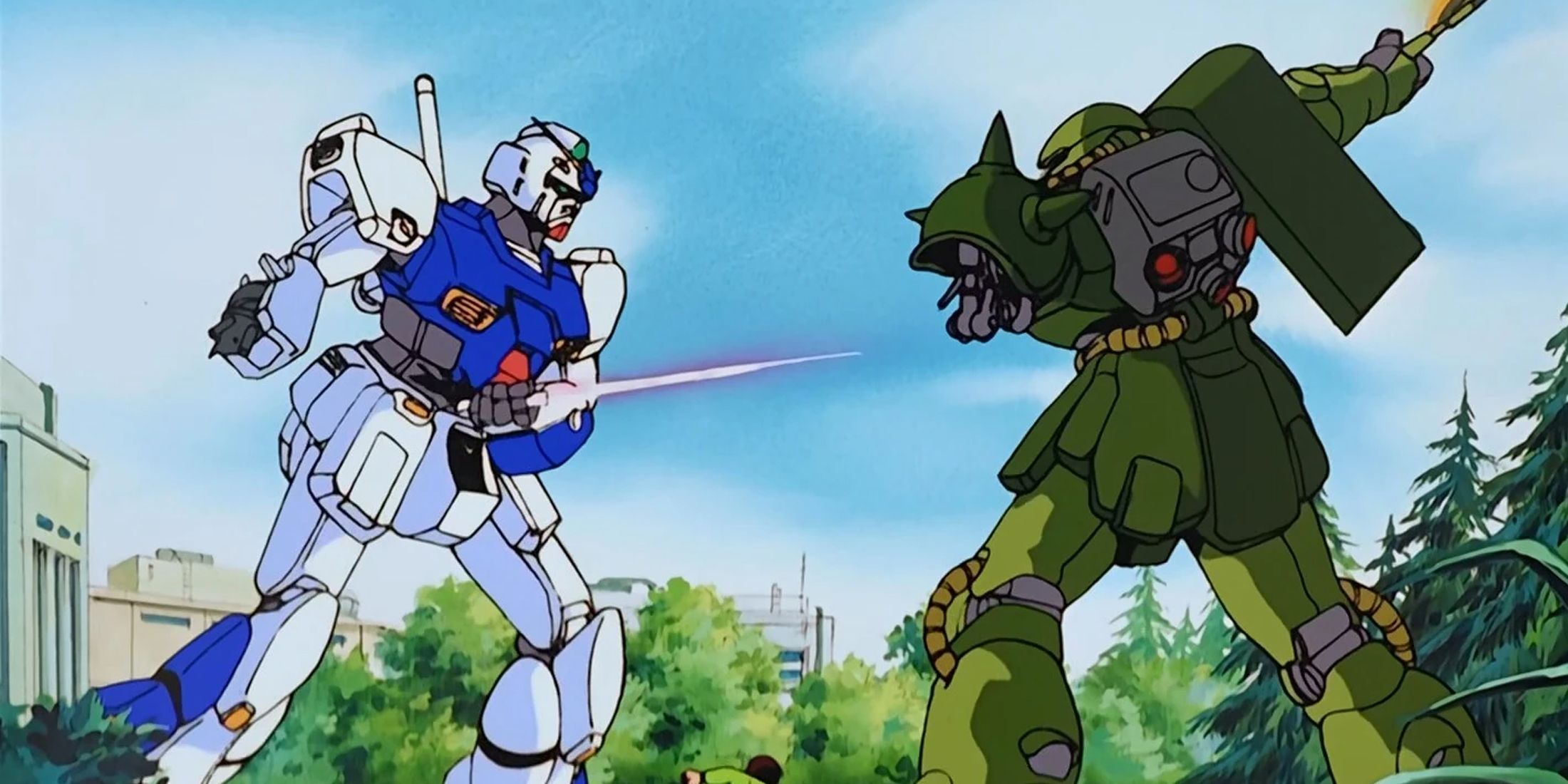 War In The Pocket anime gundam fight