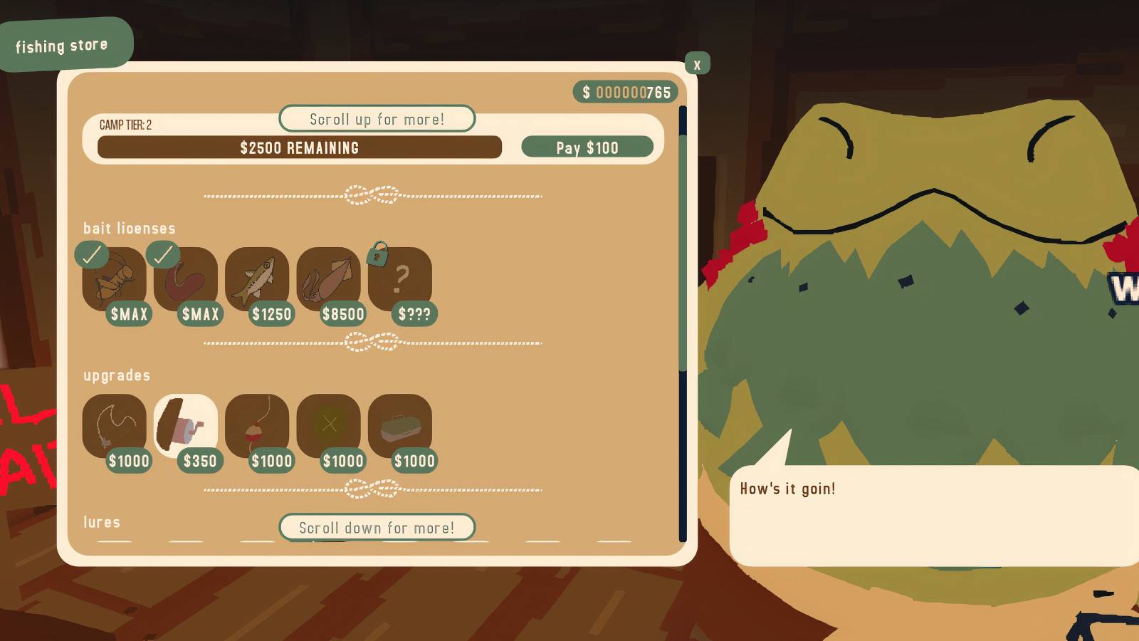 webfishing rod upgrades