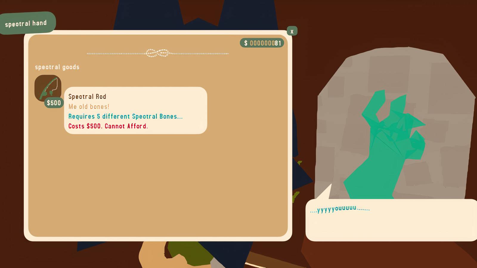 webfishing spectral rod