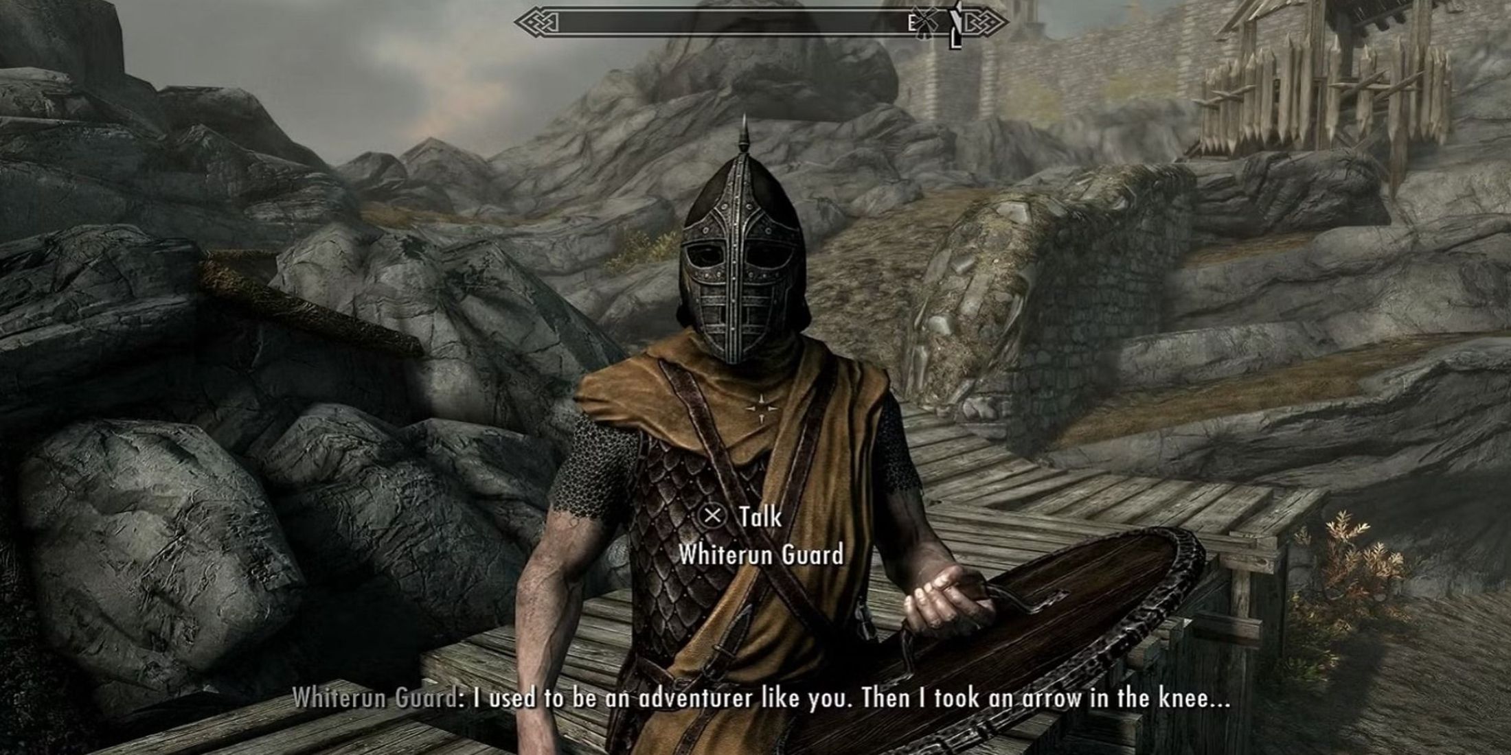 Whiterun Guard -Arrow To The Knee in Skyrim