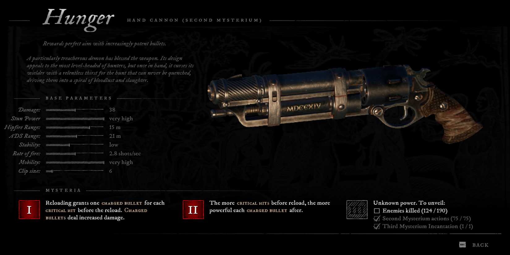 Witchfire Hunger revolver