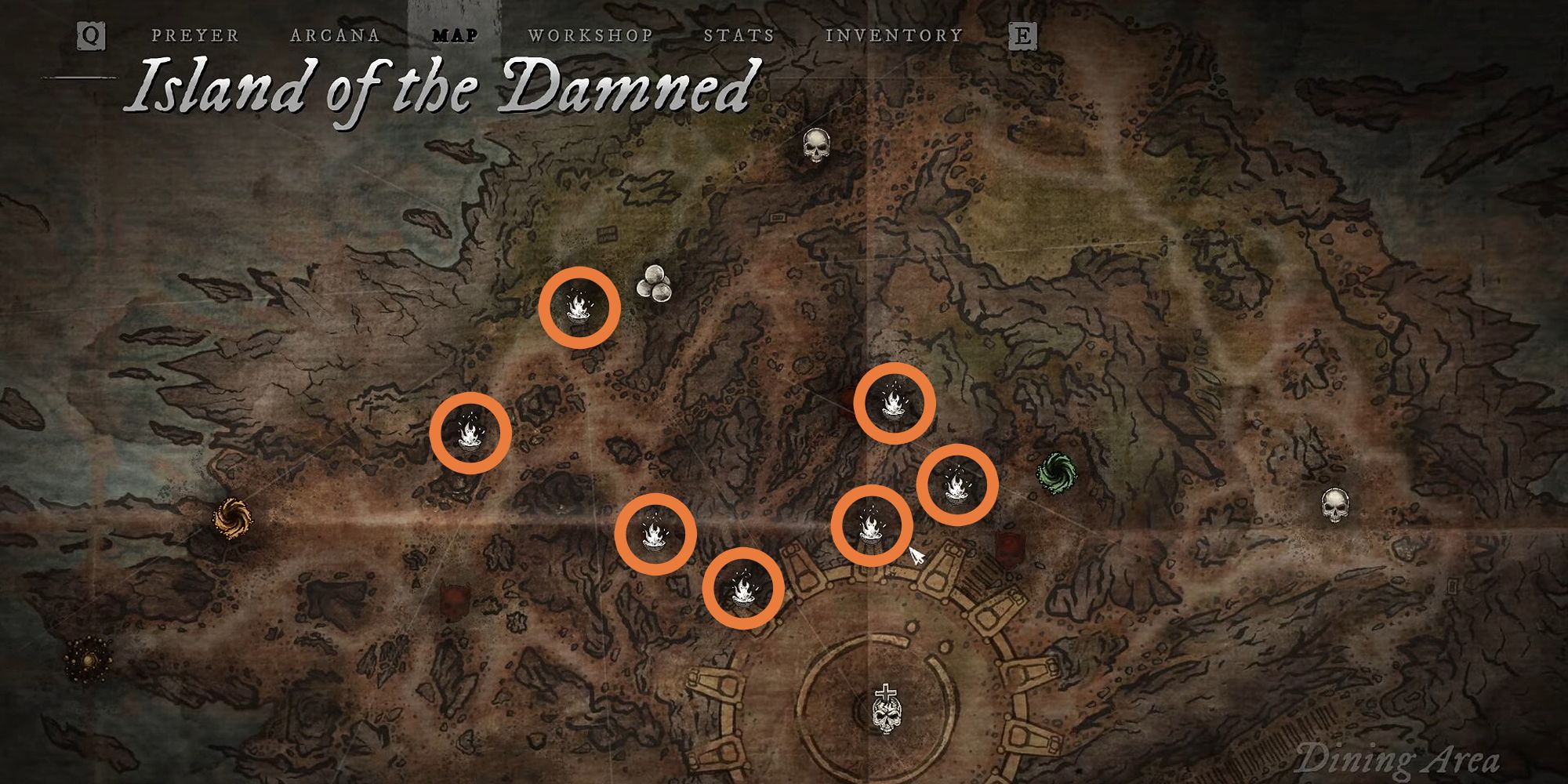 How to Solve the Island of the Damned Puzzle in Witchfire