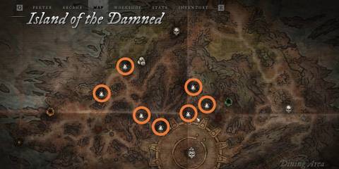 Witchfire - Island of the Damned Shrine Locations