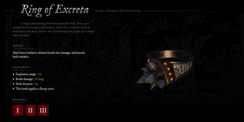 Witchfire - Ring of Excreta