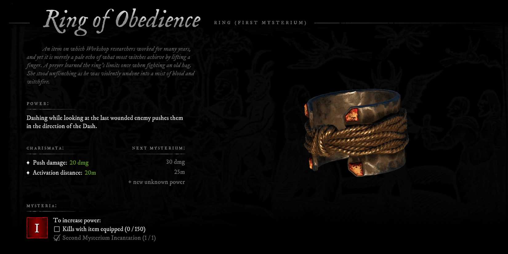 Witchfire - Ring of Obedience