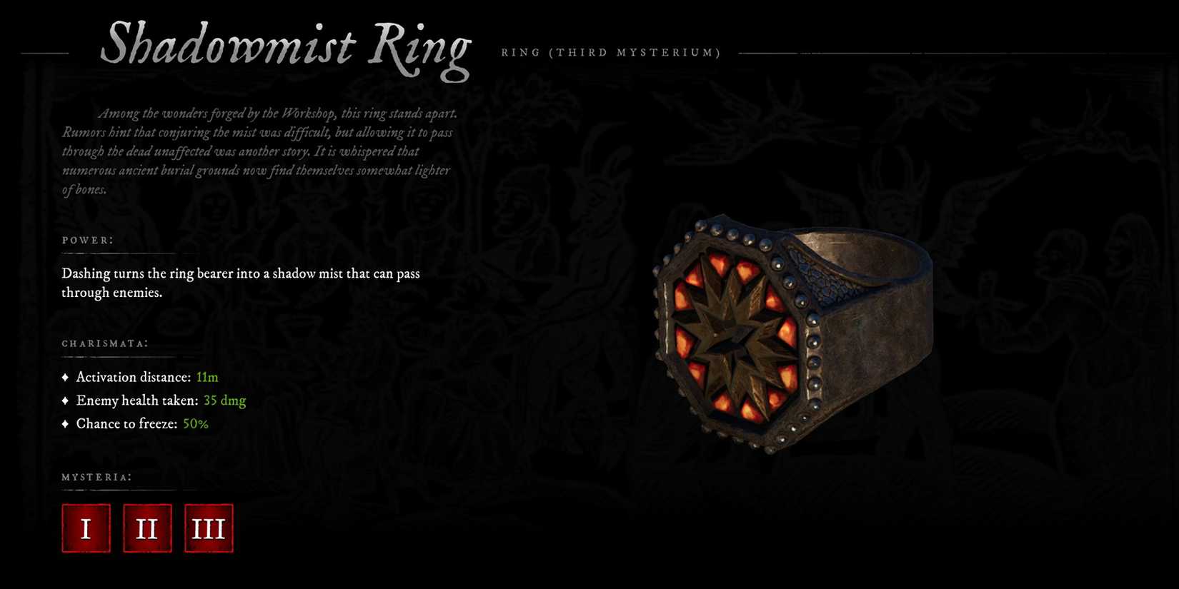 Witchfire - Shadowmist Ring