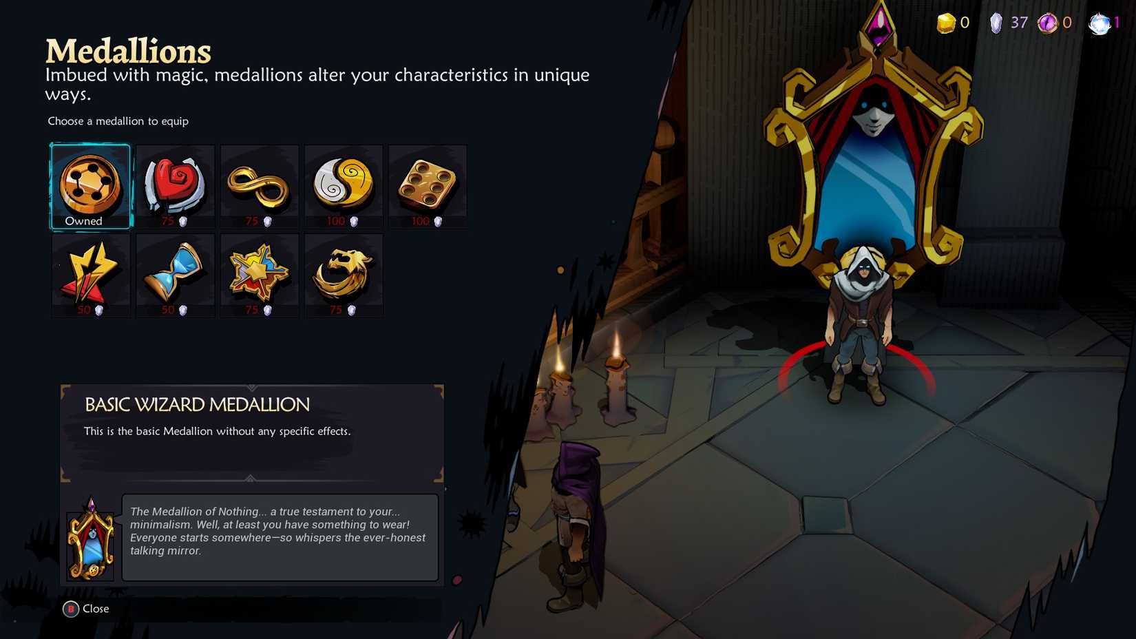 Wizard of Legend 2_Medallions