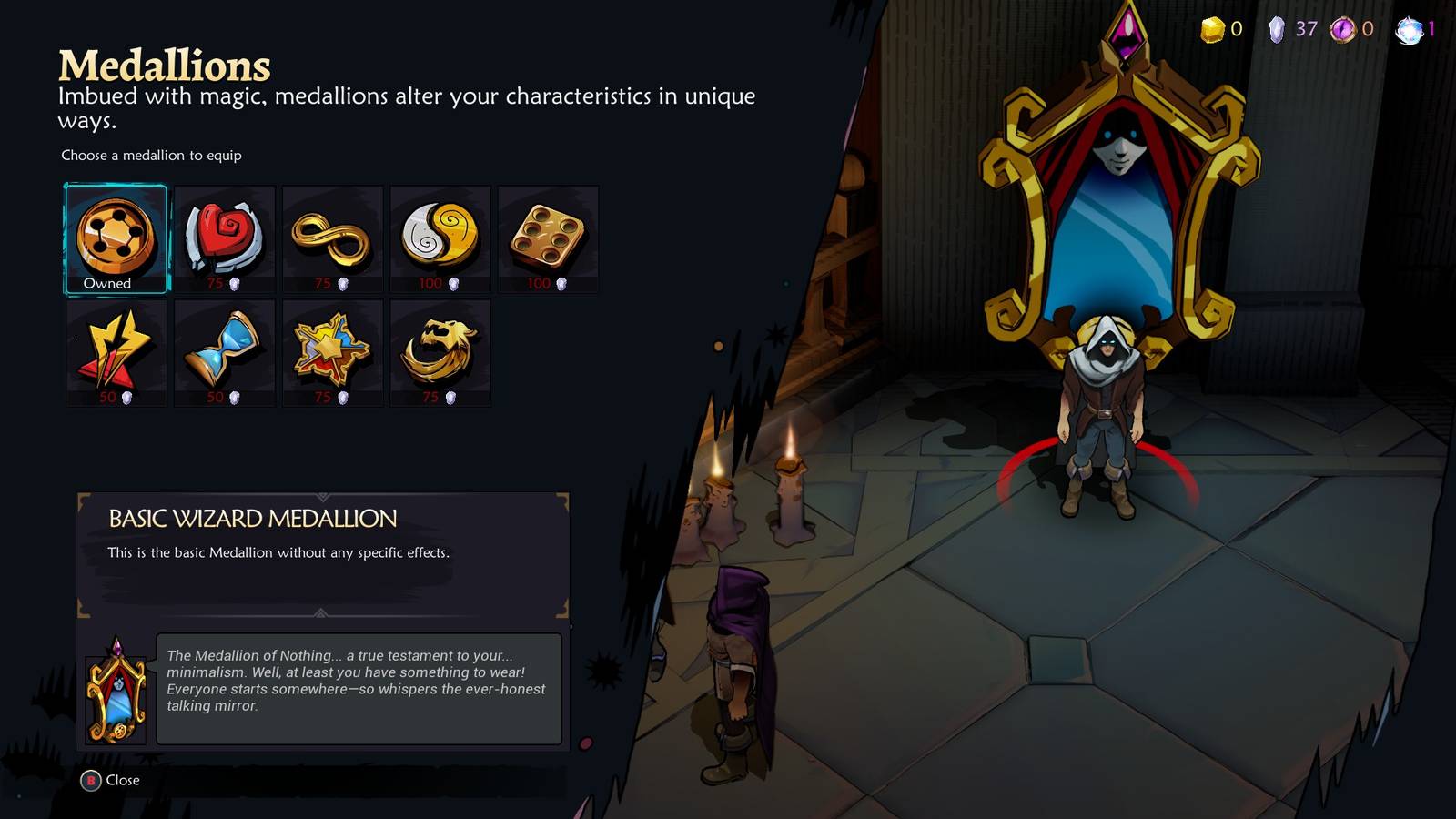 Wizard of Legend 2_Medallions