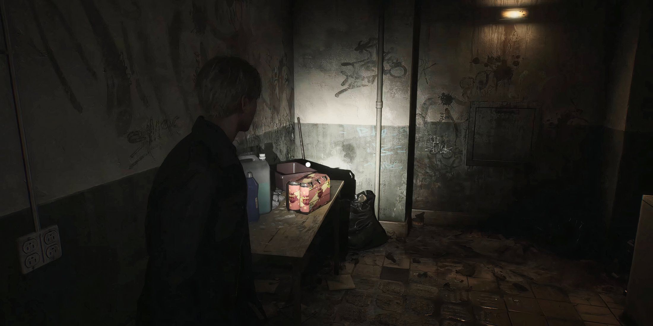 Woodside Apartments Drop Crate of Juice In Garbage Disposal Silent Hill 2 Remake