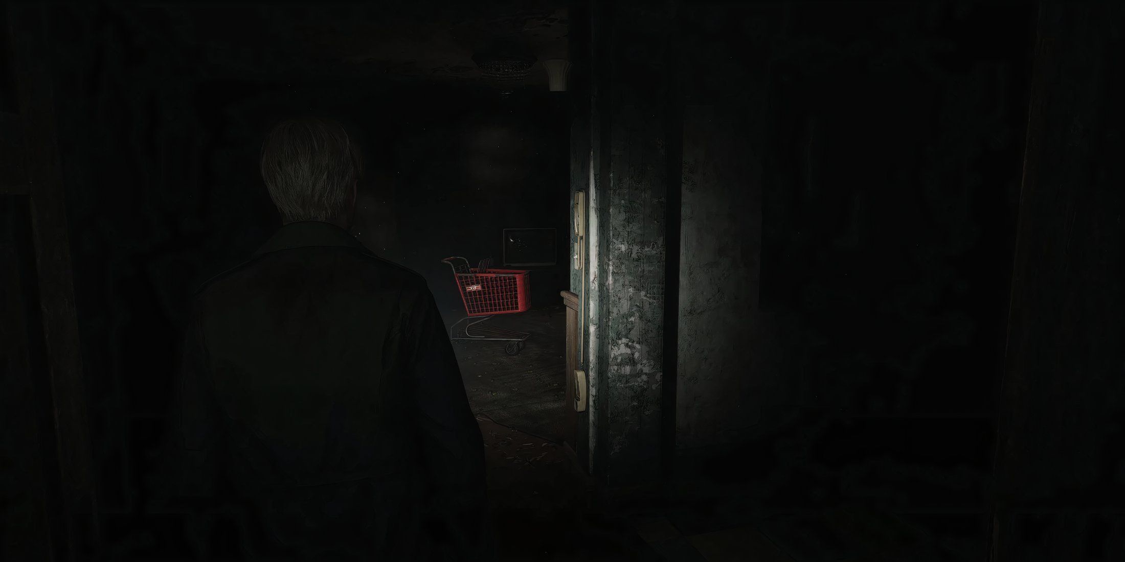 Woodside Apartments Entering Crack in Wall Silent Hill 2 Remake (1)