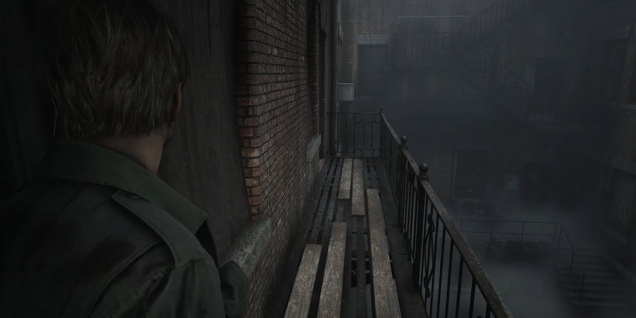 Woodside Apartments Room 212 Balcony Silent Hill 2 Remake