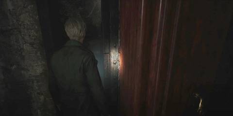 Woodside Apartments Wall Crack Behind Wardrobe Silent Hill 2 Remake