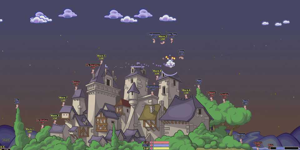 Worms Armageddon_ Anniversary Edition castle