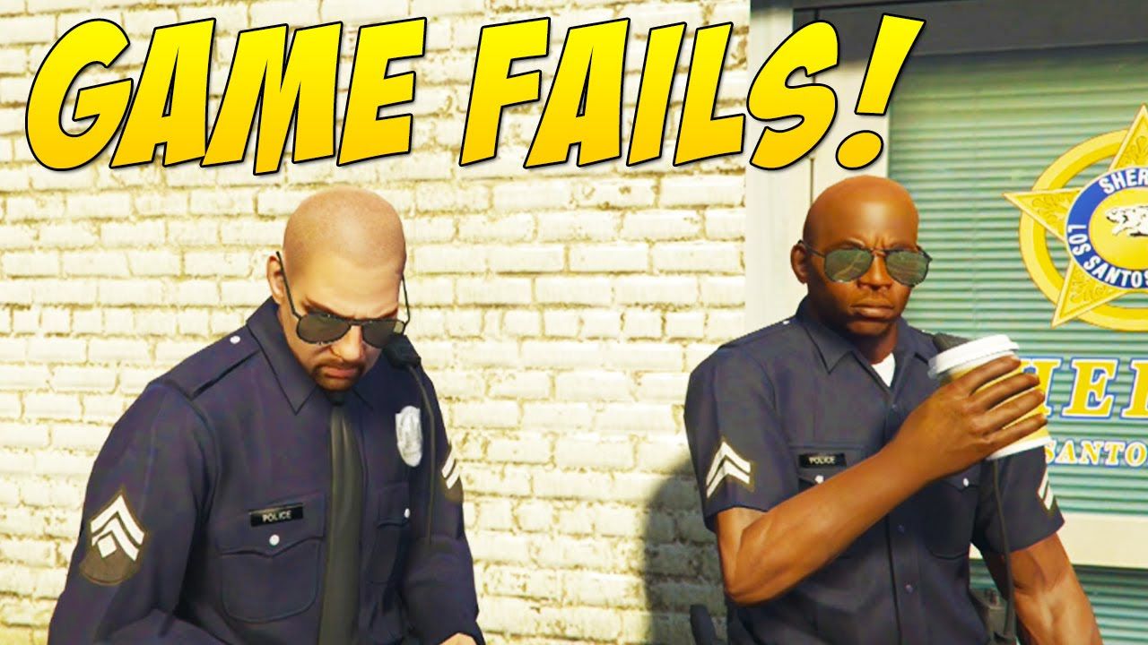 Worst Cops Ever! (Game Fails #79)