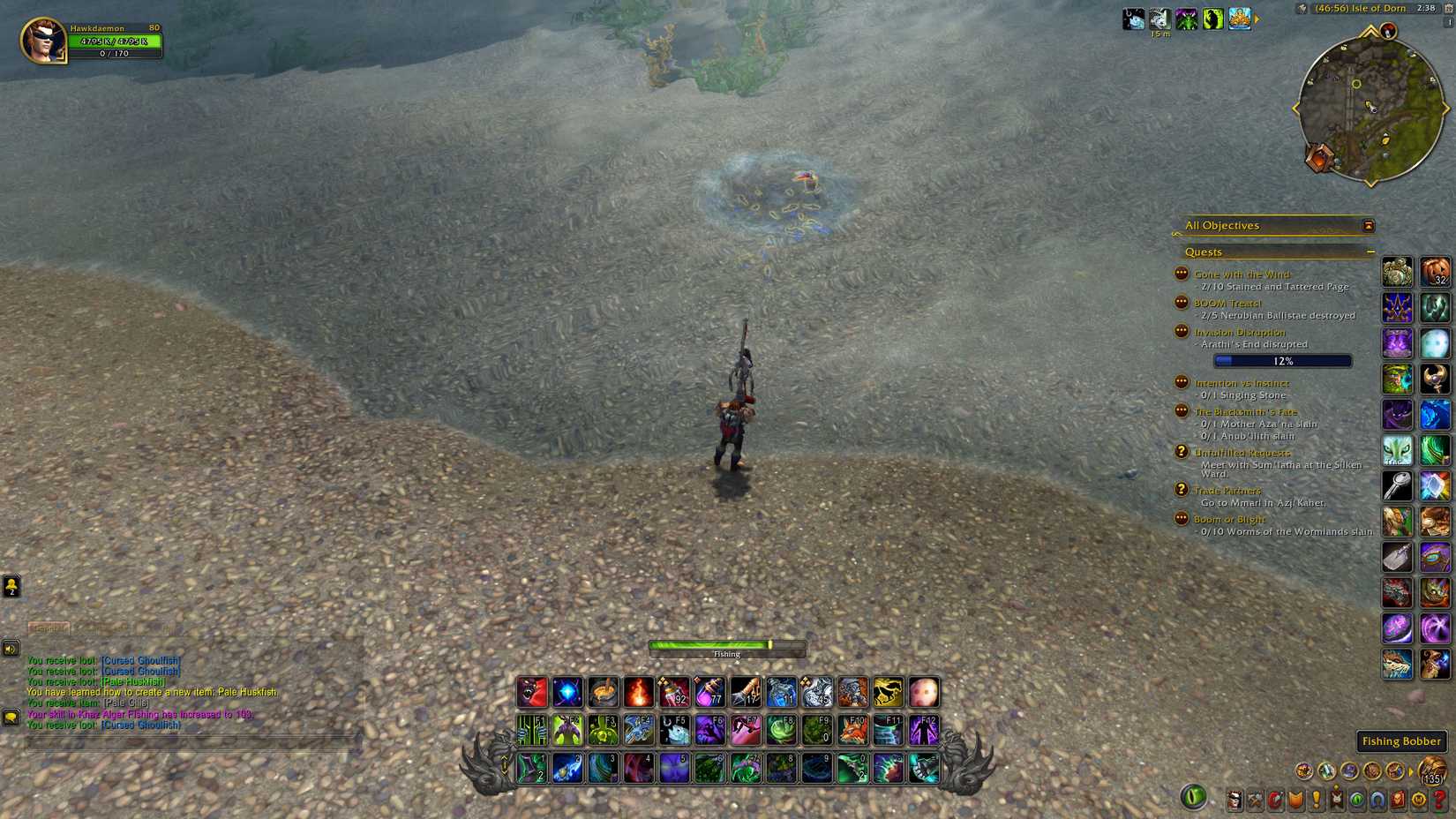 wow the war within fishing guide 1