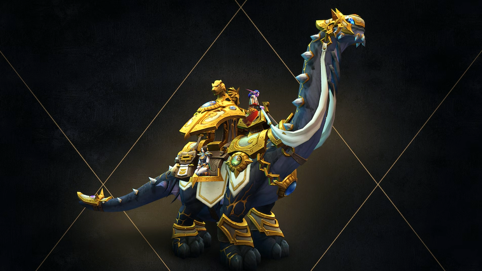 WoW Traders Gilded Brutosaur Mount