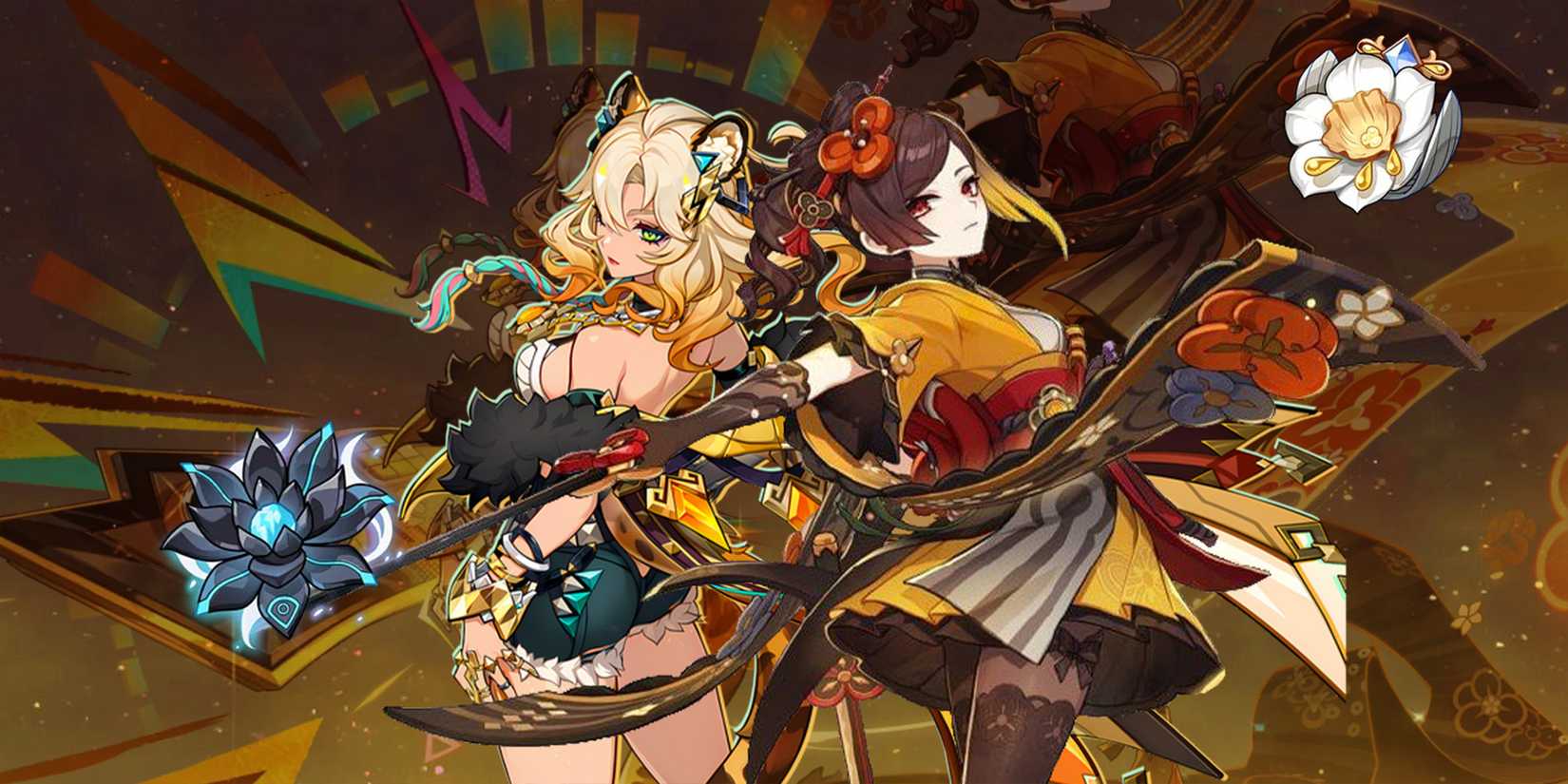 xilonen and chiori build in genshin impact