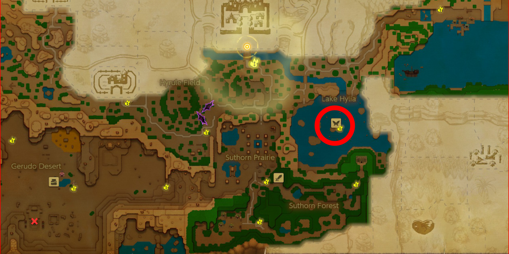 Zelda Echoes of Wisdom Great Fairy Location