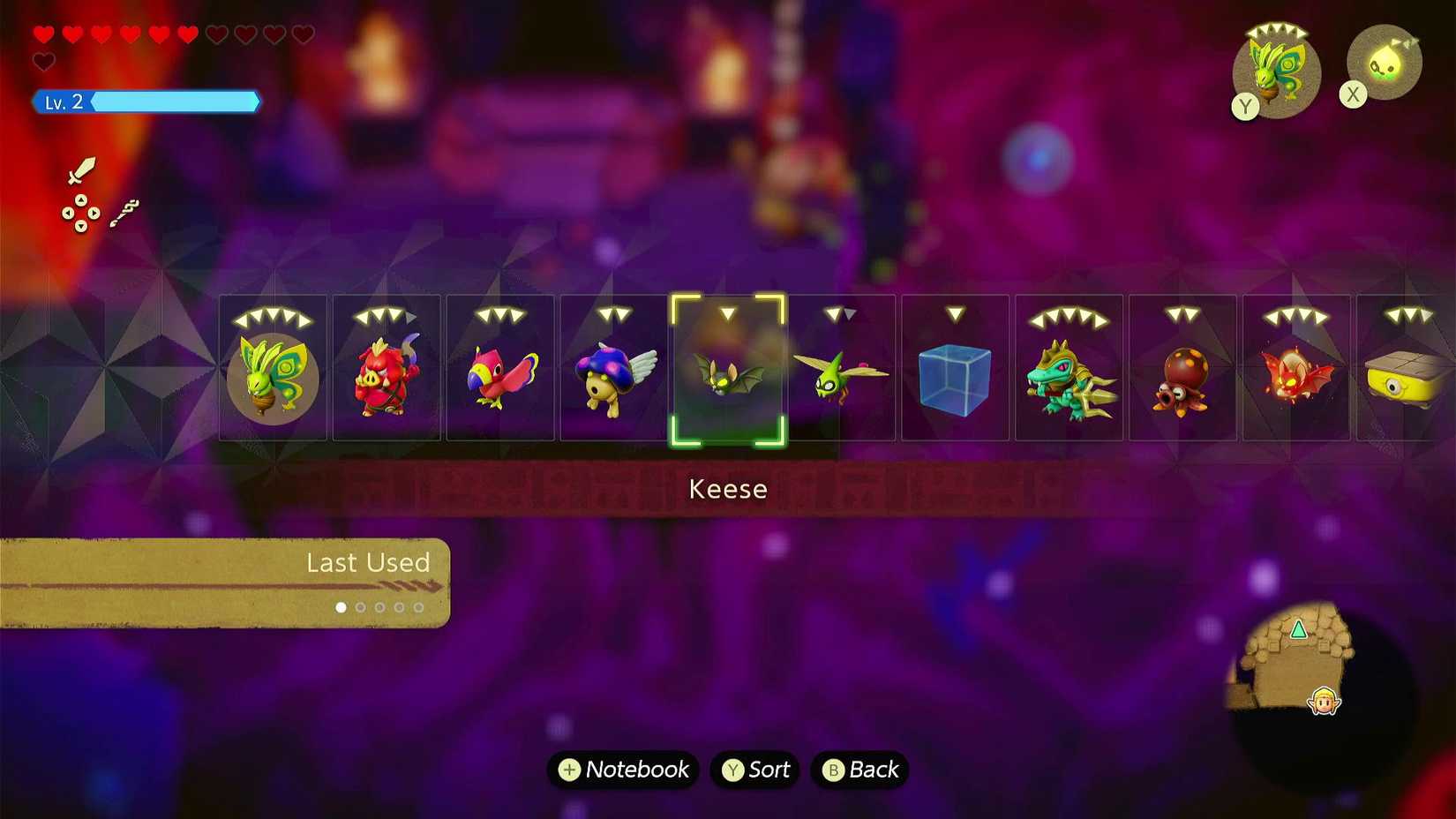 zelda echoes of wisdom fly