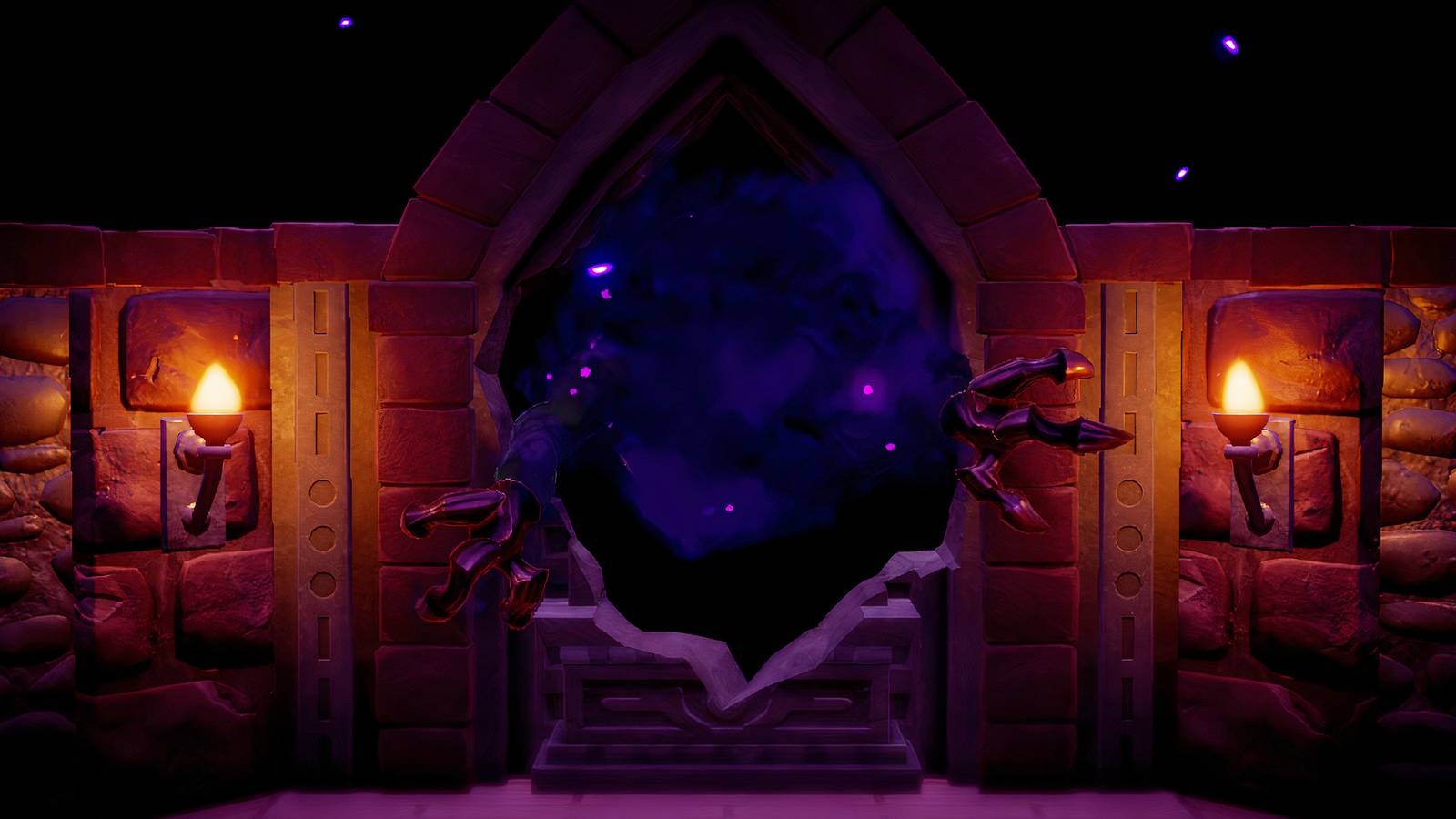 Zelda Echoes of Wisdom Null climbing through a wall