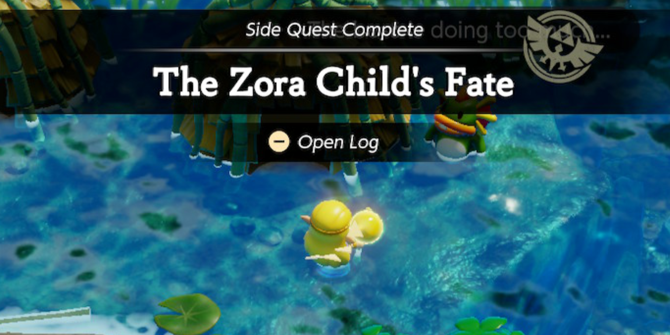 Zelda Echoes of Wisdom Quest Guide Zora Child's Fate