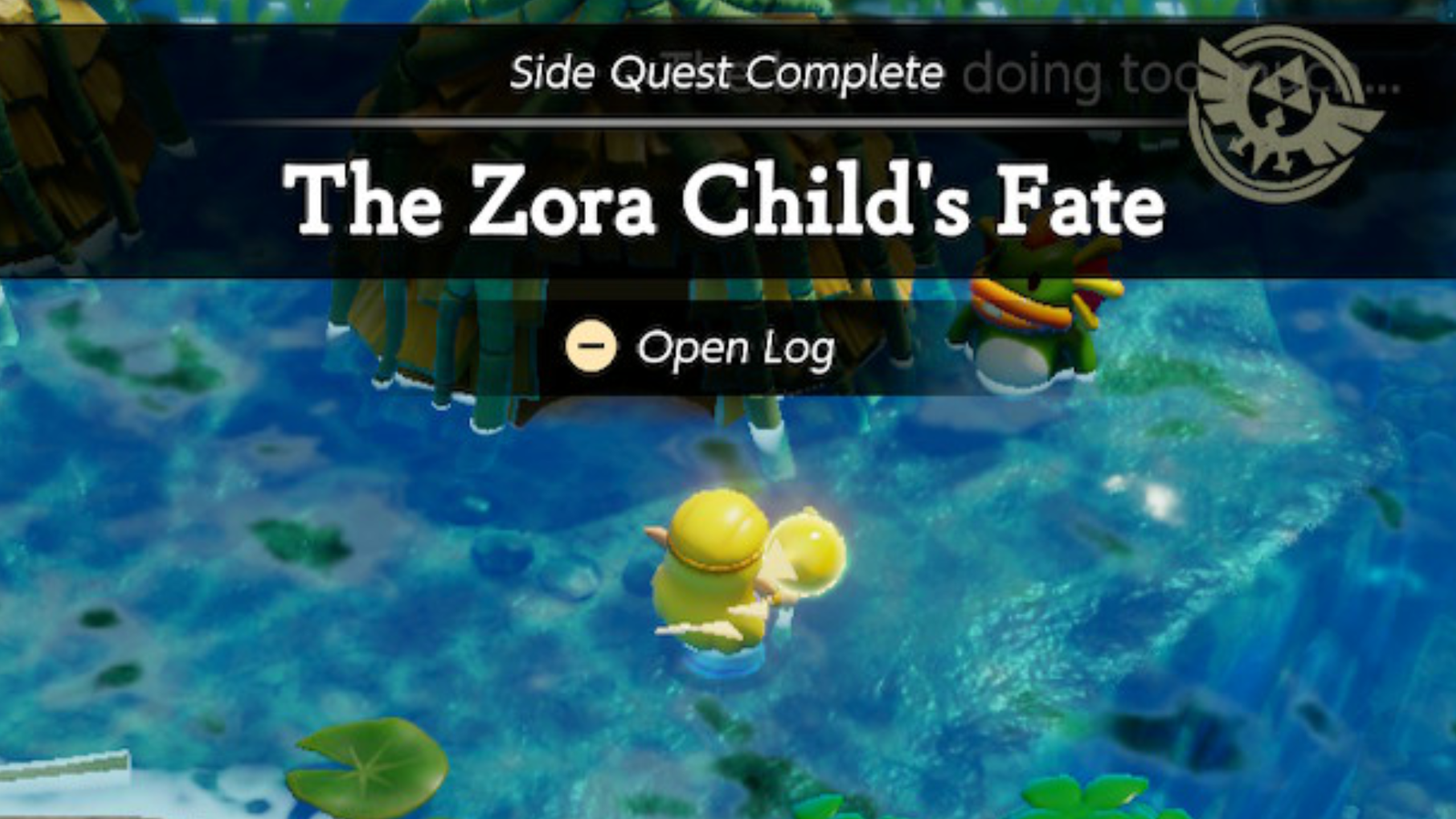Zelda Echoes of Wisdom Quest Guide Zora Child's Fate