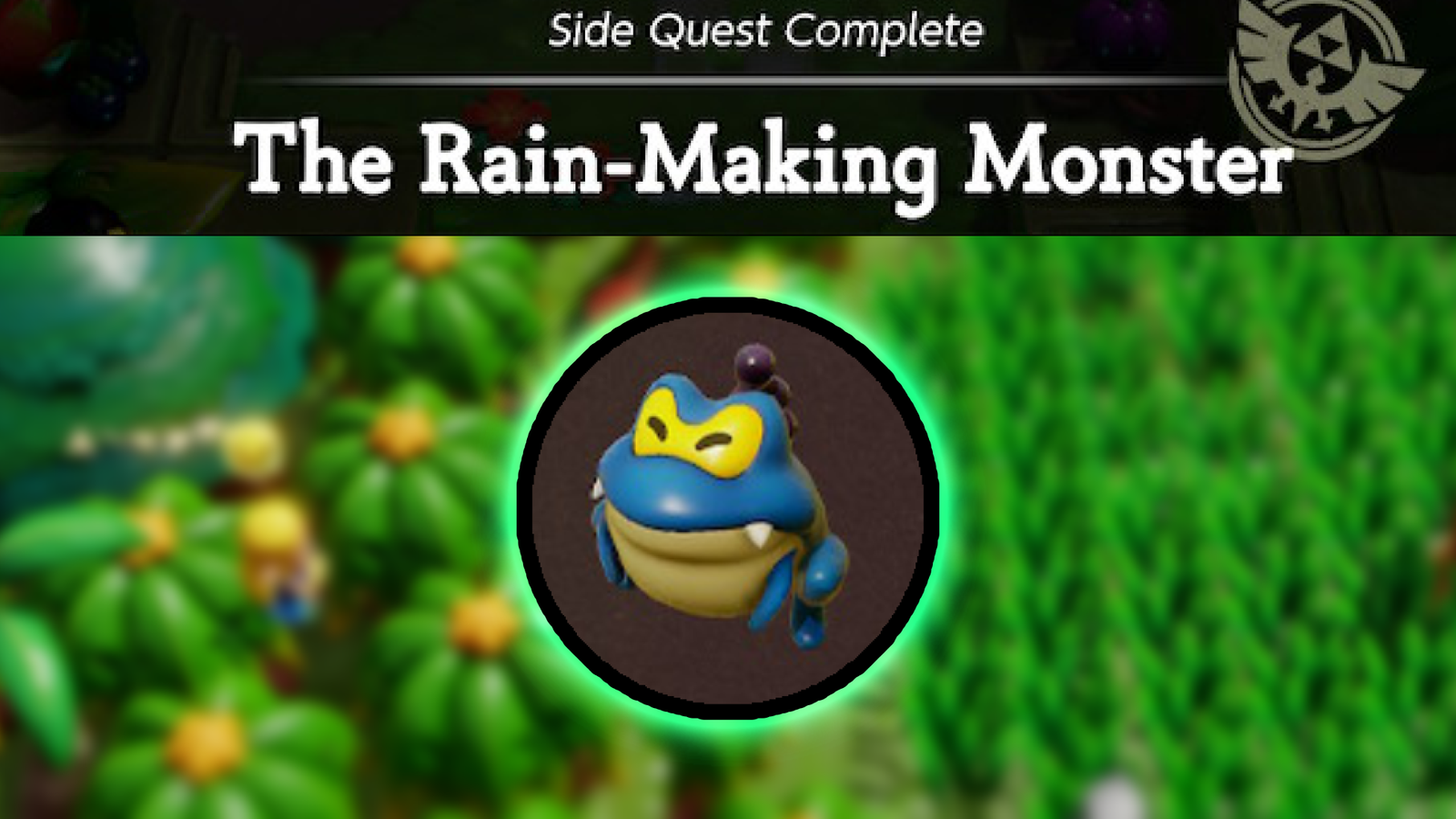 Zelda Echoes of Wisdom Rain Making Monster Quest Walkthrough