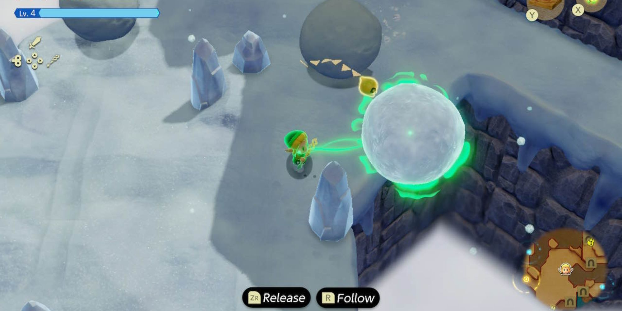 zelda echoes of wisdom snowball magic 1