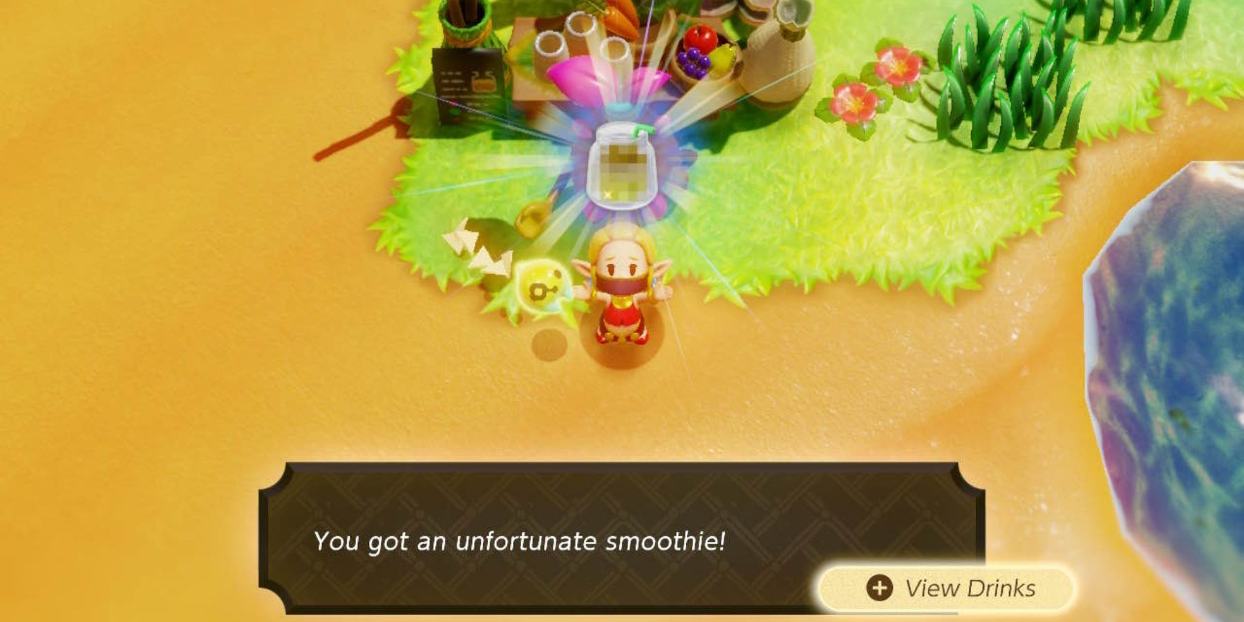 zelda echoes of wisdom unfotunate smoothie