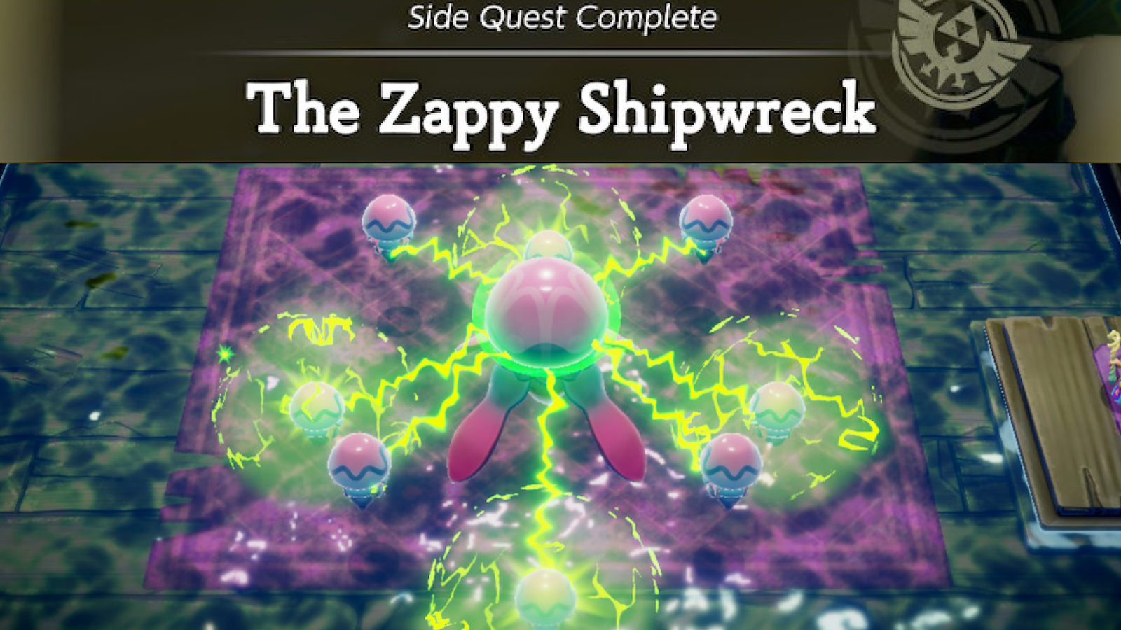 Zelda: Echoes of Wisdom - The Zappy Shipwreck Quest Guide