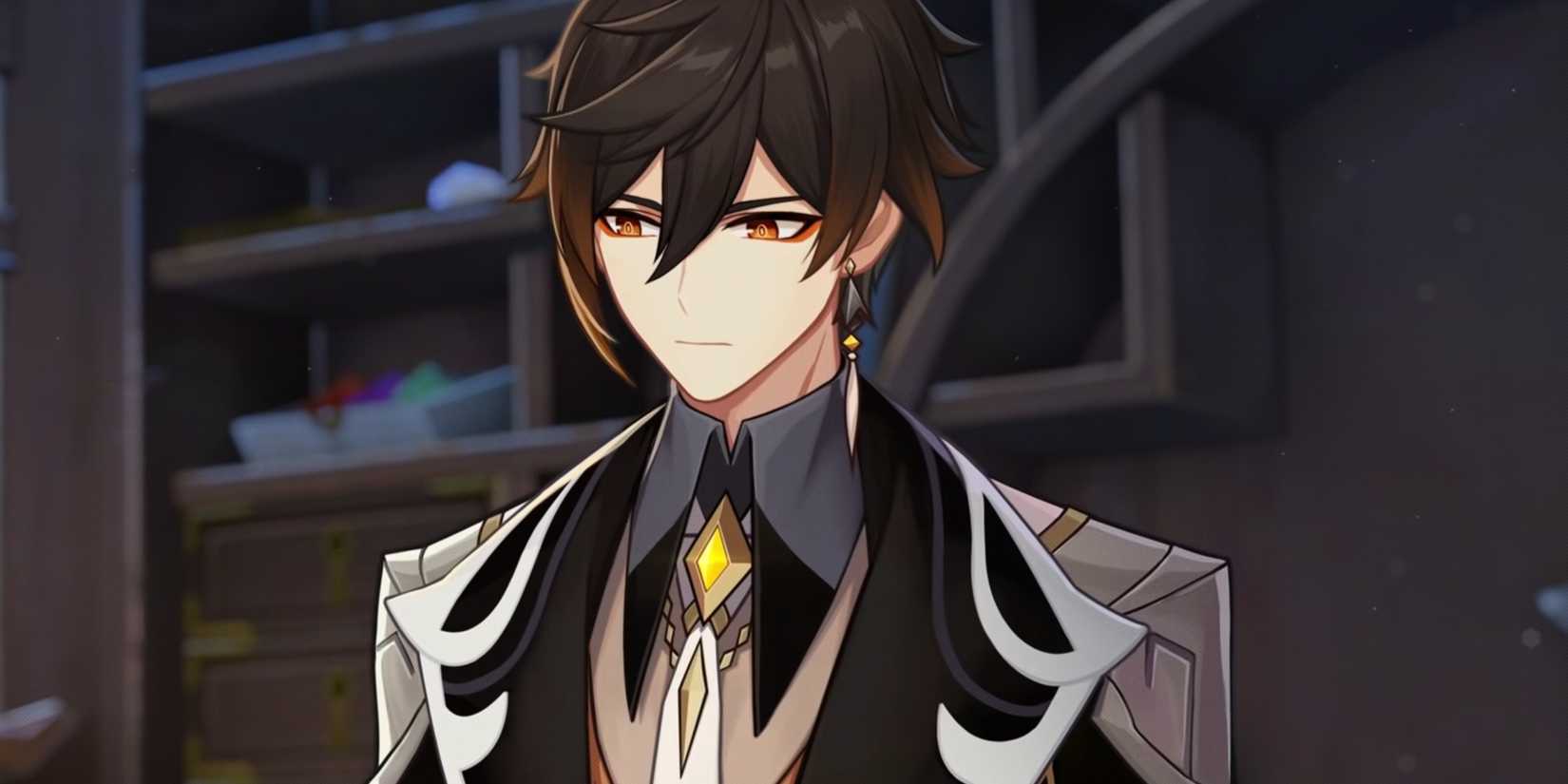 Zhongli em Genshin Impact