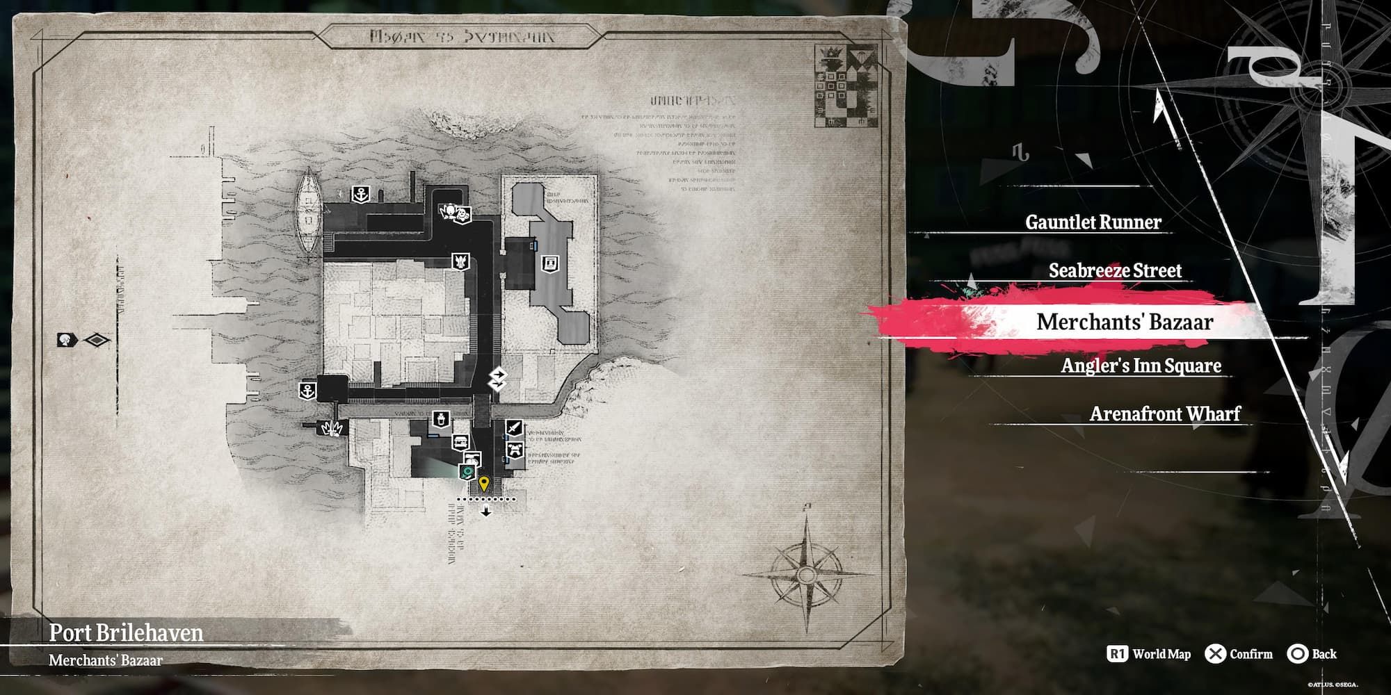 The Location Of The Cheery Water Merchant On The Map 