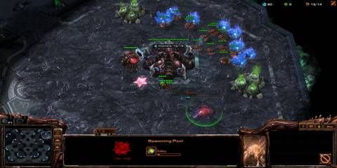 The Player Morphing A Spawning Pool 