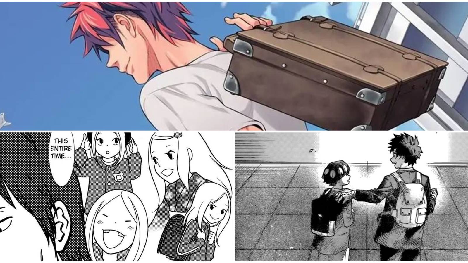 Controversial Manga Endings- Food Wars Bunny Drop My Hero Academia