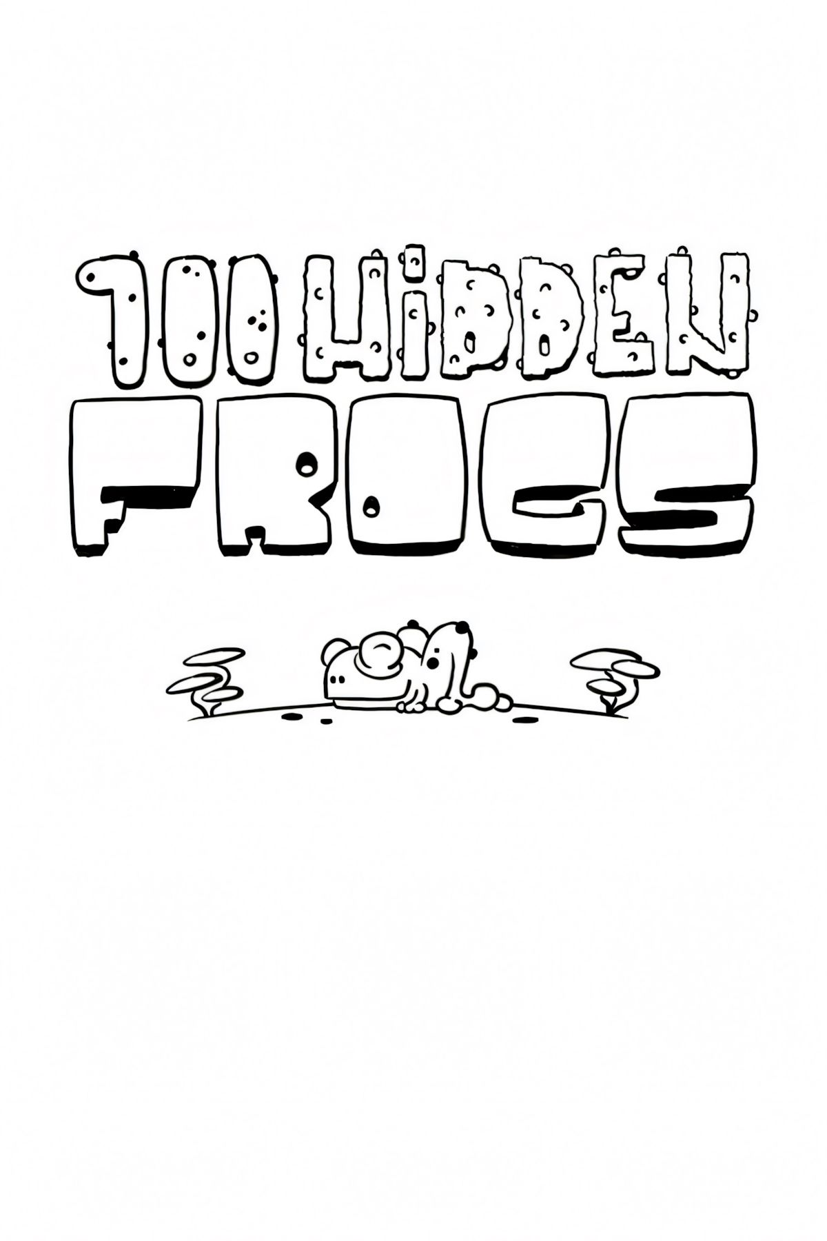 100 Hidden Frogs Cover