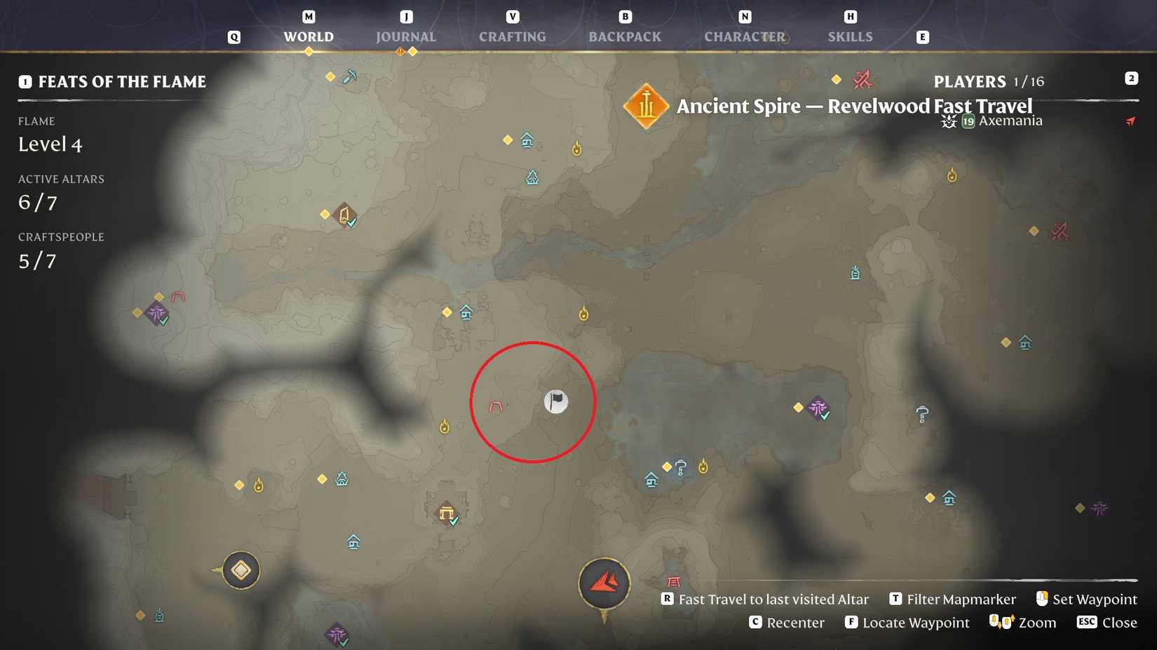 Cave full of Luminescent Growths in Enshrouded