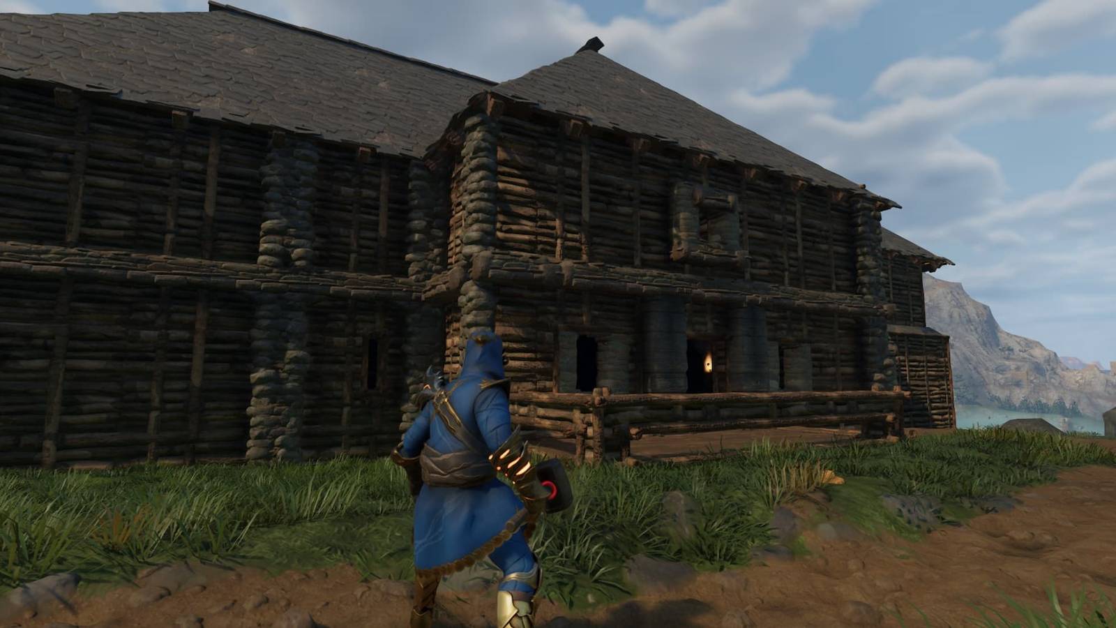 House made with custom difficulty settings in Enshrouded