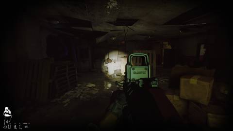 Arresting a civilian in Ready or Not's Dorms map