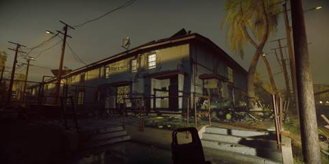 The southern Dorms entrance in Ready or Not