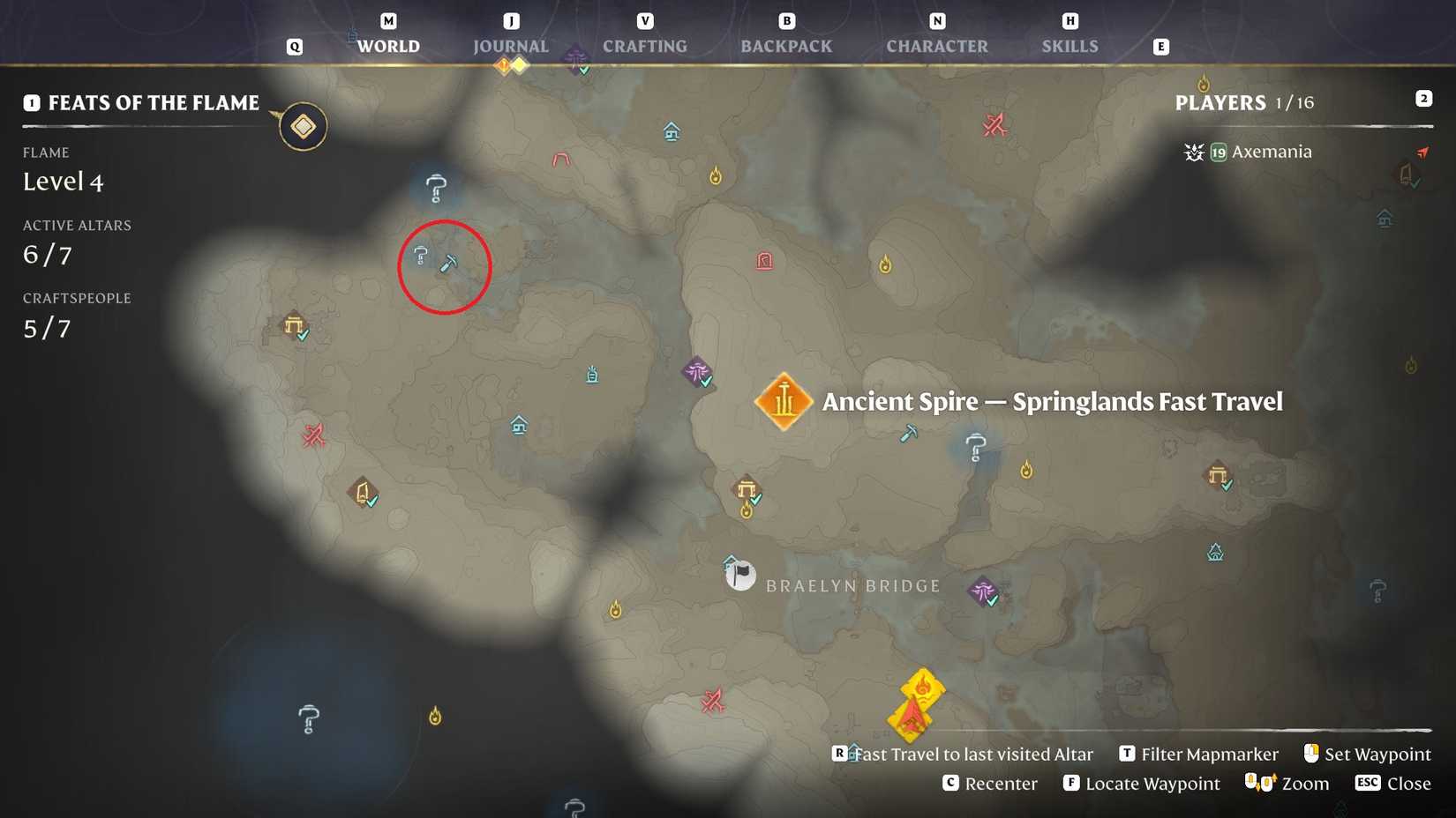 Springlands Salt Quarry Enshrouded: Salt Mine Location