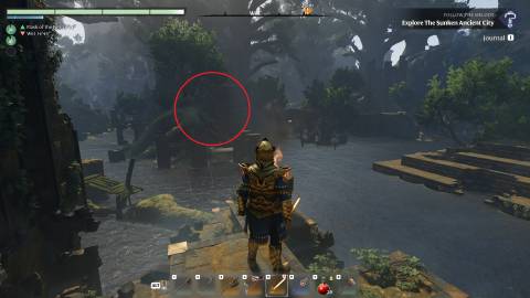 The second switch for the bard vault in Enshrouded