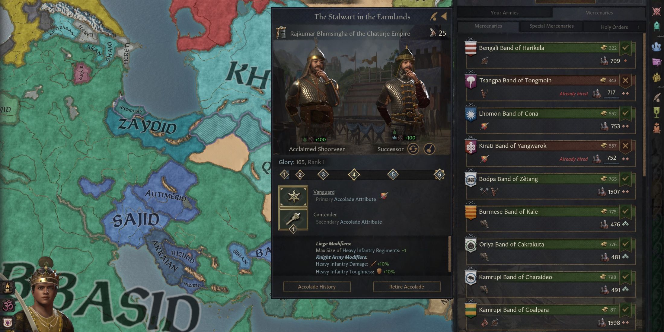 Accolade Title in Crusader Kings 3