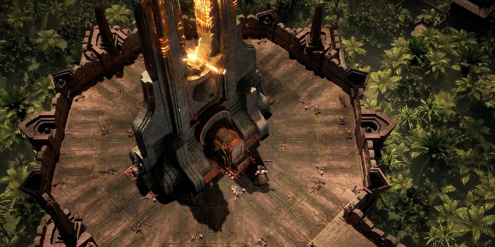 Activating a Tower in Path of Exile 2 endgame