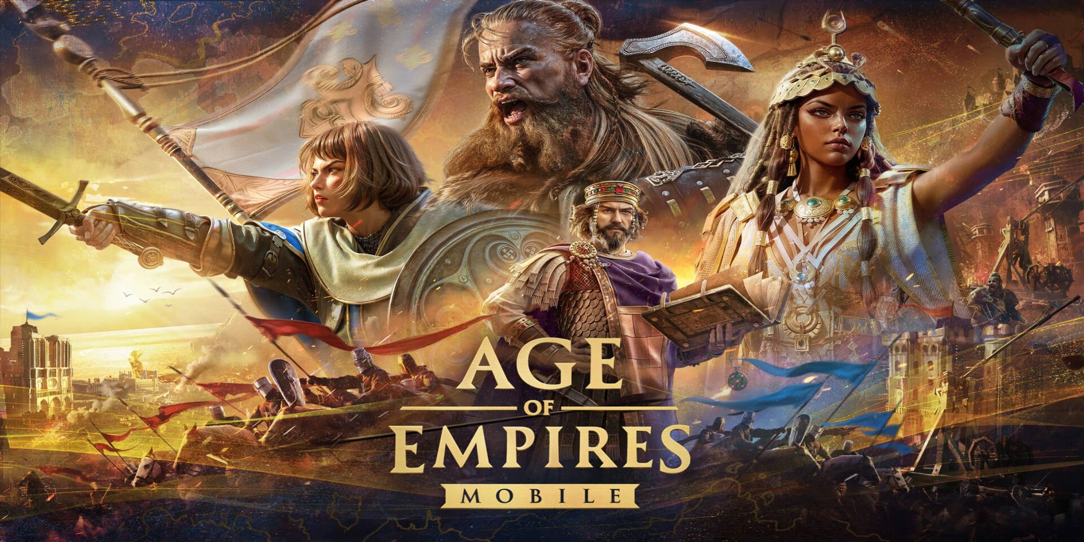 Age of Empires Mobile Title Screen