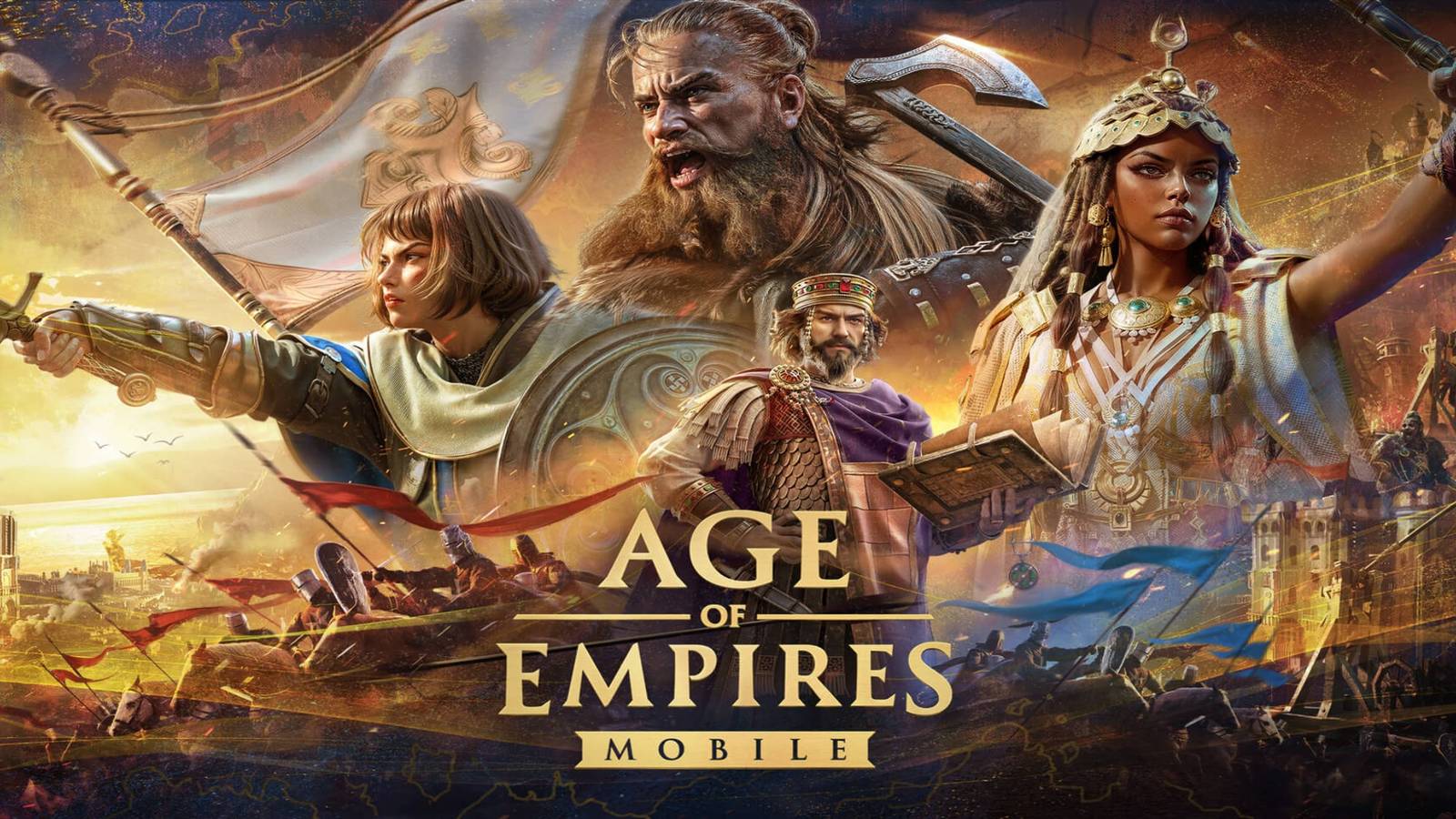 Age of Empires Mobile Title Screen