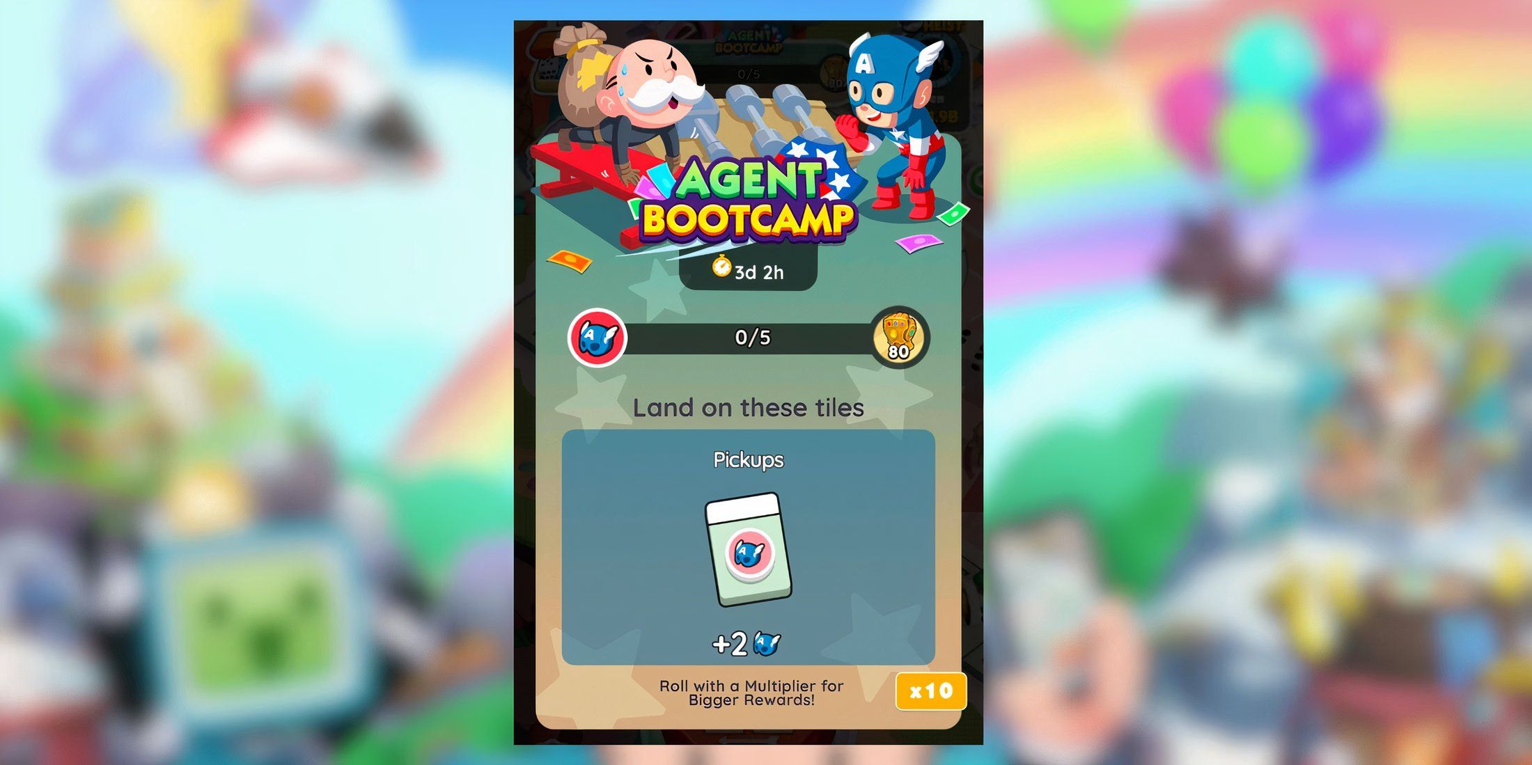 Monopoly GO: Agent Bootcamp Rewards And Milestones