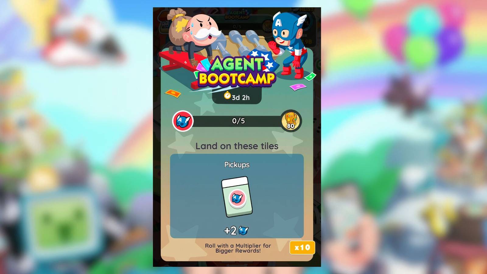 agent bootcamp monopoly go