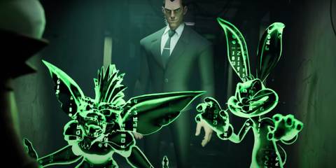 Agent Smith and Matrix Code Bugs Bunny in MultiVersus