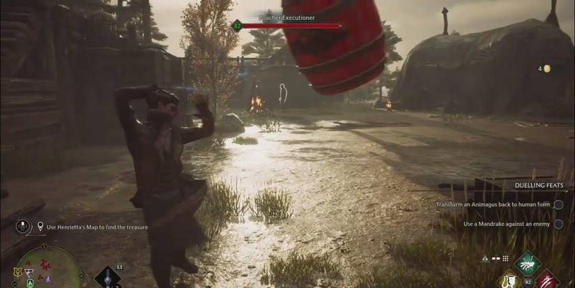 Ancient Magic Throw in Hogwarts Legacy (1)